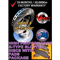 R fits MINI Cooper S R55 R56 R57 JCW 1.6L Turbo 2008 On FRONT Disc Rotors & HD PADS
