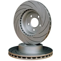 SKODA Scala 85TSI NW 2021 Onwards Full set slotted discs + pads