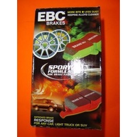 Commodore VE CERAMIC EBC Red Stuff Front HIGH PERFORMANCE Disc Brake Pads
