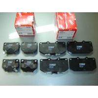 Nissan Skyline R32 R33 R34 300ZX Z32 Full Set TRW PEFORMANCE Disc Brake Pads NEW