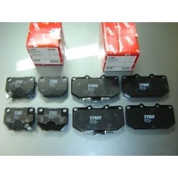 Nissan Skyline R32 R33 R34 300ZX Z32 Full Set TRW PEFORMANCE Disc Brake Pads NEW