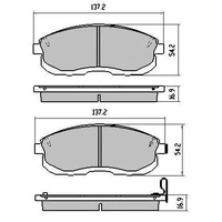 Nissan CEFIRO A32 FRONT Disc Brake Pads HEAVY DUTY New with 18m/30000Km WARRANTY