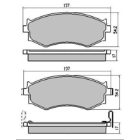 Nissan CEFIRO A31 FRONT Disc Brake Pads GP MAX New with 12m/20000Km WARRANTY