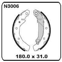 Proton Savvy BT 1.1L 10/2005 onwards REAR Drum Brake Shoe SET N3006