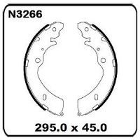 Isuzu D-Max 4x2 & 4x4 10/2008 onwards REAR Drum Brake Shoe SET N3266