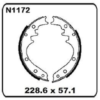 Holden HD HR Drum/Drum 1965-1968 FRONT Drum Brake Shoe SET N1172