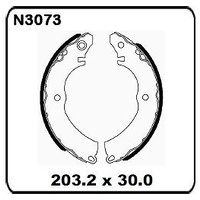 Mitsubishi Lancer CE CG CH ES 2000 onwards REAR Drum Brake Shoe SET N3073