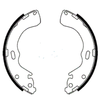 Holden RODEO RA RB 2002-2007 Rear Drum Brake Shoes NEW SET with WARRANTY