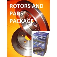 Ford FOCUS LS LT LV 1.6 2.0 Litre DOHC & Diesel REAR Disc Rotors & EBC PADS