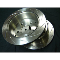 SLOTTED VMAX RTYPE Commodore VB VC VH VK VL Rear Disc Brake Rotors