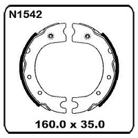 Daihatsu Scat F10 F20 F50 4WD 1974-1981 REAR Handbrake Shoe SET N1542