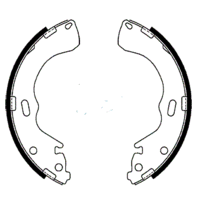 Mazda Tribute 2001-2005 RDA Rear Drum Brake Shoes NEW SET with WARRANTY