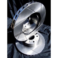 SLOTTED VMAX STYPE DISCS Commodore VN VP VR VS Rear Disc Brake Rotors