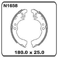 Daihatsu Charade G202 G203 1993 onwards REAR Drum Brake Shoes N1658