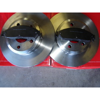 Ford BA BF including XR6 XR8 REAR Disc Brake Rotors AND PADS NEW SET