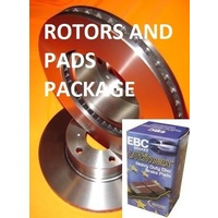 BMW E90 318i 318D 320i 320D 325i 328i 2007-on REAR Disc Brake Rotors AND PADS