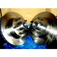 VMAX SLOTTED Ford EF EL Futura GLi XR6 XR8 FALCON FRONT Disc Brake Rotors PAIR