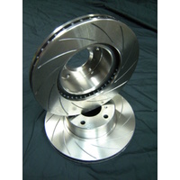 SLOTTED for Subaru WRX Liberty Forester Impreza Outback 294mm FRONT DISC ROTORS