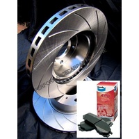 SLOTTED & BENDIX Landcruiser HJ60 HJ61 FJ60 FJ62 Front Disc Brake Rotors R-TYPE