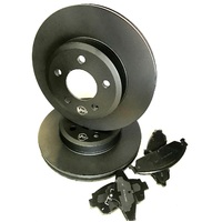 fits FORD Falcon Ute XF XG Longreach 88-95 FRONT Disc Brake Rotors & PADS PACK