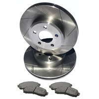 S SLOT fits FORD F100 2WD 4WD 2004 REAR Disc Brake Rotors & PADS