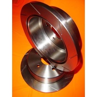 SLOTTED Toyota HILUX 4WD 1980-89 RN LN YN Front VMAX Disc Brake Rotors NEW PAIR