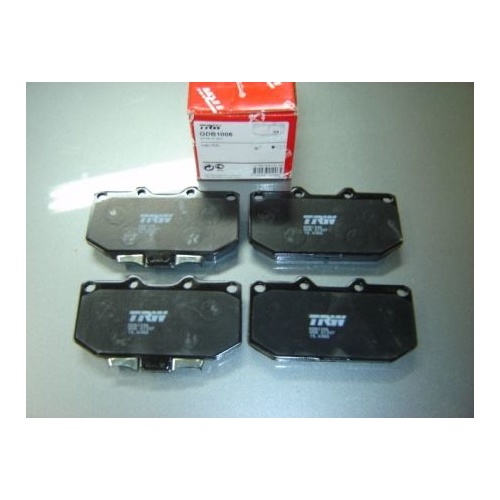 Nissan 200SX S15 S14 TRW Front & Rear Disc Brake Pads NEW FULL SET