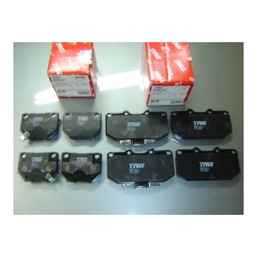 Nissan Skyline R32 R33 R34 300ZX Z32 Full Set TRW PEFORMANCE Disc Brake Pads NEW