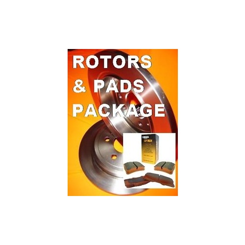RDA Ford Falcon AU2 AU3  REAR Pads & Disc Brake Rotors PACKAGE AU SERIES 2 & 3