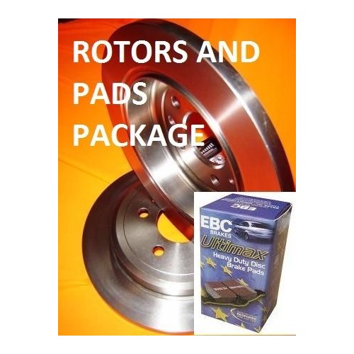 Ford FOCUS LS LT LV 1.6 2.0 Litre DOHC & Diesel REAR Disc Rotors & EBC PADS