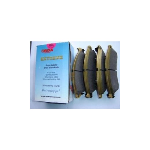 Nissan Patrol MQ GQ GU RDA EXTREME Front Disc Brake Pad Set 18m/30000Km WARRANTY