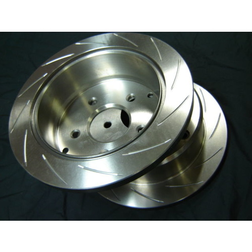 SLOTTED PAIR Commodore VT VU VX VY VZ WH WK WL Rear Disc Brake Rotors VMAX