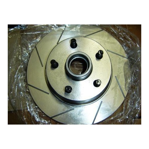 PAIR VMAX SLOTTED Ford EF EL GLi XR6 XR8 FALCON FAIRMONT FRONT Disc Brake Rotors