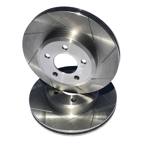 STYPE SLOTTED fits RENAULT Clio IV 1.6L Turbo 13 Onwards REAR Disc Brake Rotors