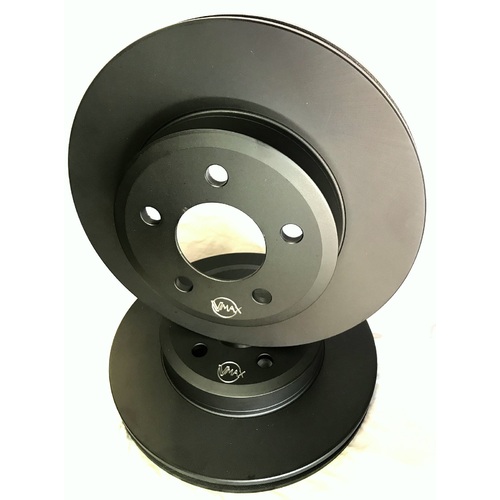 fits MITSUBISHI Cordia AA AB Non Turbo 1983-1985 FRONT Disc Rotors PAIR